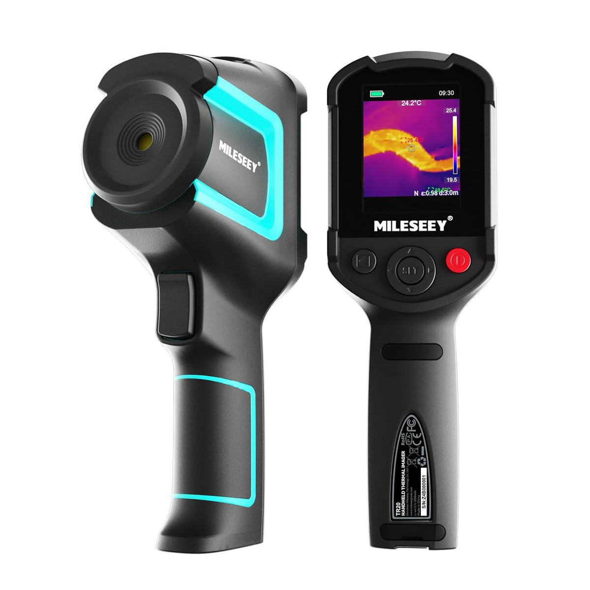 MILESEEY TR20 Handheld Thermal Imaging Camera, 320×240, 50Hz, 40mK