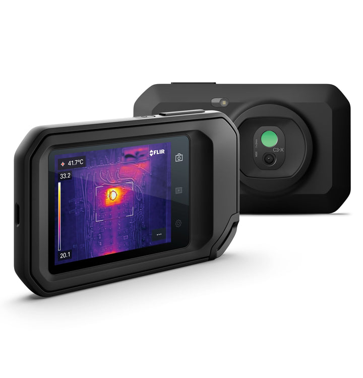 FLIR C3-X Compact Thermal Imaging Camera, 128×96, MSX, 5MP Visible Camera
