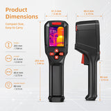 ThermalVision Plus thermal camera front and back view