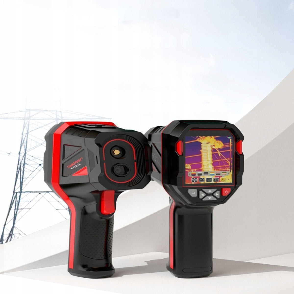 HABOTEST HT821A Handheld Thermal Imaging Camera, 96×96 Sensor, 2.8-inch Display
