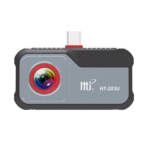 HTI HT-203U Thermal Camera for Android, 256×192, -20 to 550°C, USB-C
